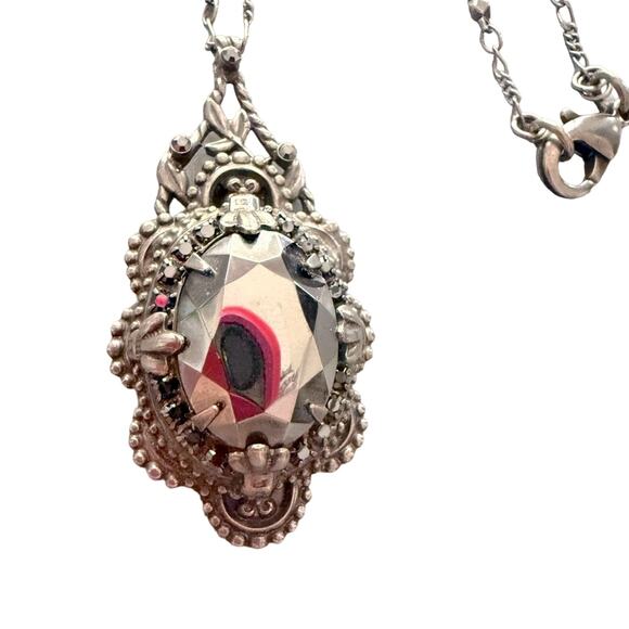 Sorrelli Crystal Pendant & Crystal Necklace - Picture 1 of 14